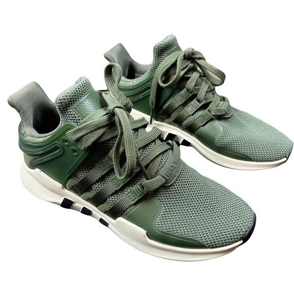 adidas Shoes - Adidas Womens EQT Support Adv Running Shoes Green CP9689 Lace Up Low Top 6M